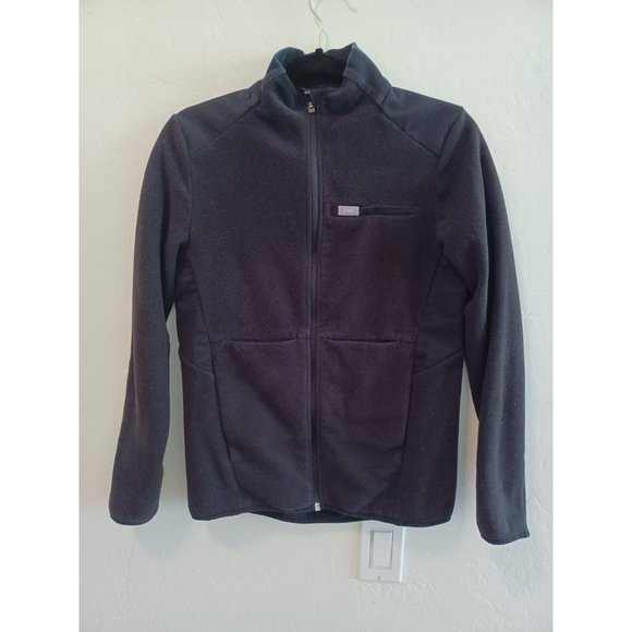 Figs Jackets & Coats Figs On Shift Fleece Jacket Womens Sz Xs Black